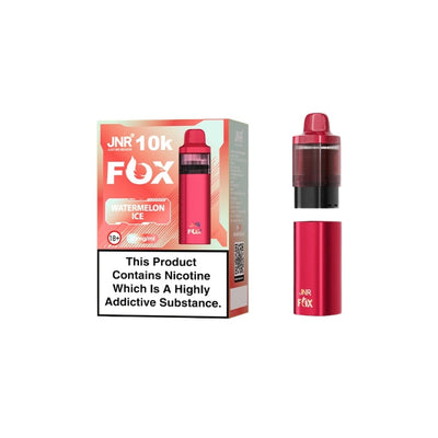 JNR Vaping Products 20mg JNR Fox 10k Prefilled Pods