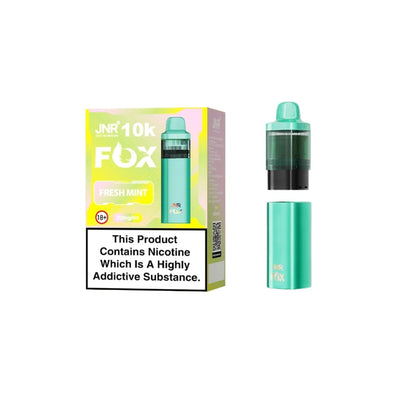JNR Vaping Products 20mg JNR Fox 10k Prefilled Pods