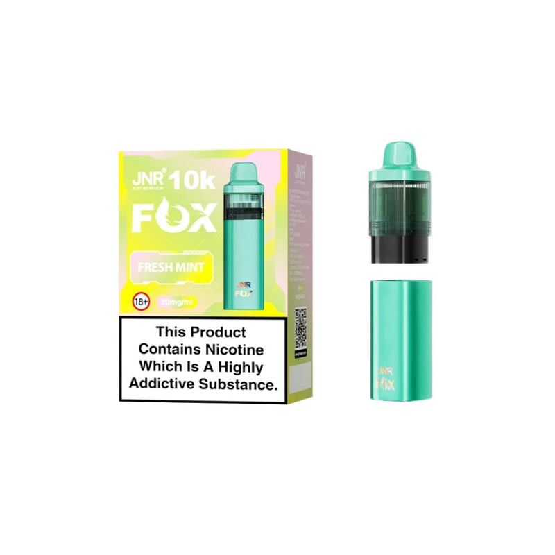 JNR Vaping Products 20mg JNR Fox 10k Prefilled Pods