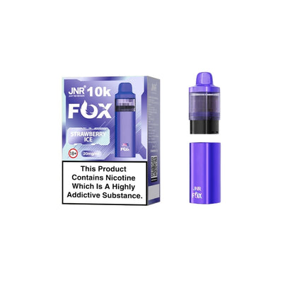 JNR Vaping Products 20mg JNR Fox 10k Prefilled Pods