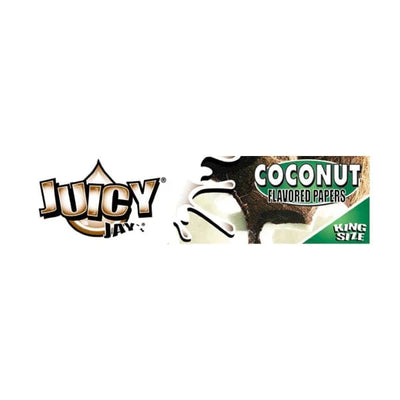Juicy Jay Smoking Products Liquorice Juicy Jay King Size Flavoured Slim Rolling Paper - Full Box 24 Pcs