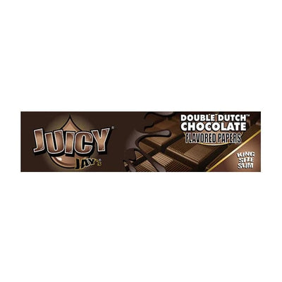 Juicy Jay Smoking Products Liquorice Juicy Jay King Size Flavoured Slim Rolling Paper - Full Box 24 Pcs