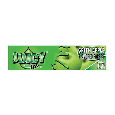 Juicy Jay Smoking Products Liquorice Juicy Jay King Size Flavoured Slim Rolling Paper - Full Box 24 Pcs