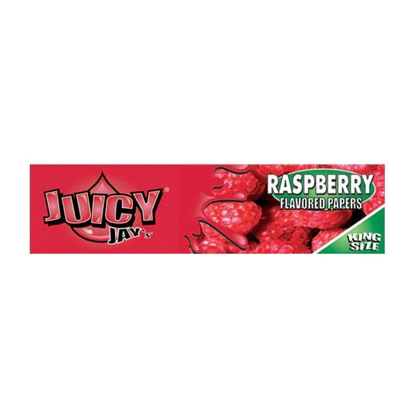 Juicy Jay Smoking Products Liquorice Juicy Jay King Size Flavoured Slim Rolling Paper - Full Box 24 Pcs
