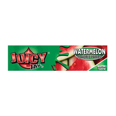 Juicy Jay Smoking Products Liquorice Juicy Jay King Size Flavoured Slim Rolling Paper - Full Box 24 Pcs