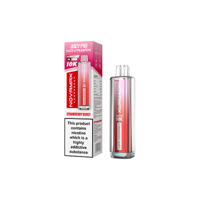 Juicy Pod Vaping Products 20mg Juicy Pod Novamax Disposable Pod Vape Kit 10000 Puffs