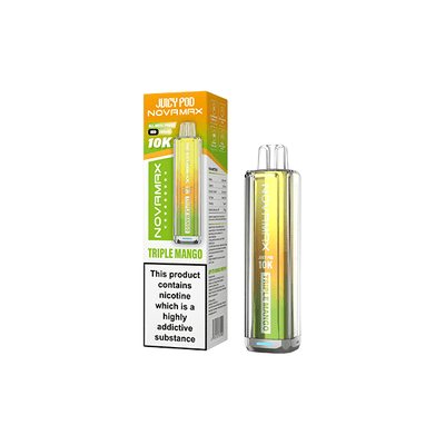 Juicy Pod Vaping Products 20mg Juicy Pod Novamax Disposable Pod Vape Kit 10000 Puffs