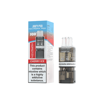 Juicy Pod Vaping Products 20mg Juicy Pod Novamax Prefilled Pods 10000 Puffs - 1 Pcs