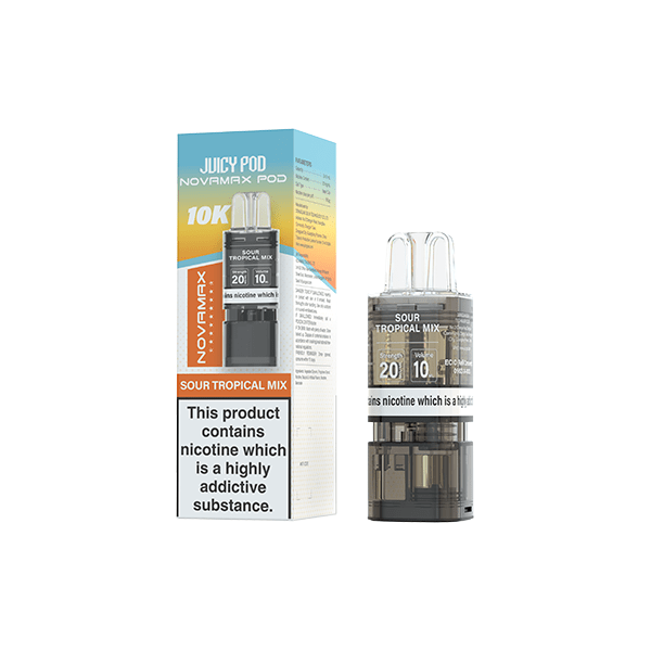 Juicy Pod Vaping Products 20mg Juicy Pod Novamax Prefilled Pods 10000 Puffs - 1 Pcs