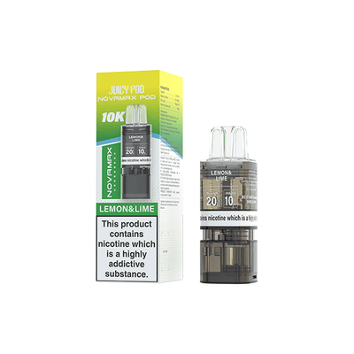 Juicy Pod Vaping Products 20mg Juicy Pod Novamax Prefilled Pods 10000 Puffs - 1 Pcs