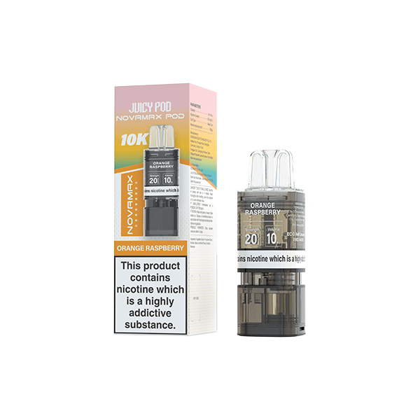 Juicy Pod Vaping Products 20mg Juicy Pod Novamax Prefilled Pods 10000 Puffs - 1 Pcs