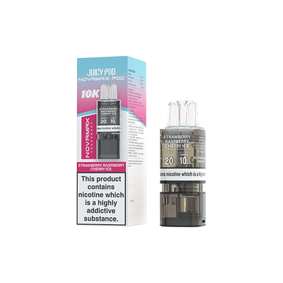 Juicy Pod Vaping Products 20mg Juicy Pod Novamax Prefilled Pods 10000 Puffs - 1 Pcs