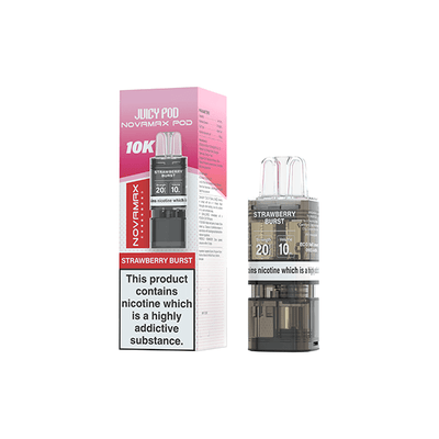 Juicy Pod Vaping Products 20mg Juicy Pod Novamax Prefilled Pods 10000 Puffs - 1 Pcs