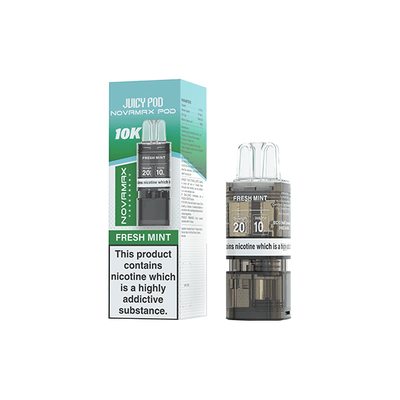 Juicy Pod Vaping Products 20mg Juicy Pod Novamax Prefilled Pods 10000 Puffs - 1 Pcs