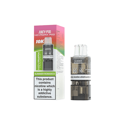 Juicy Pod Vaping Products 20mg Juicy Pod Novamax Prefilled Pods 10000 Puffs - 1 Pcs