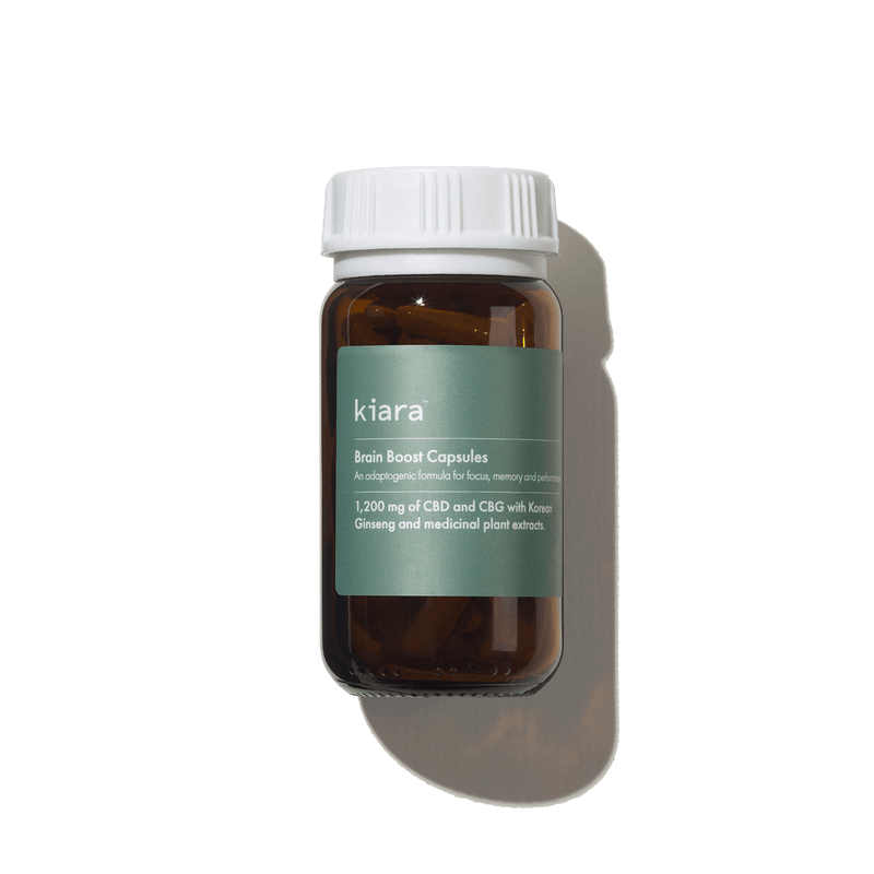 Kiara Supplements Kiara 1200mg CBD Brain Boost Capsules 60