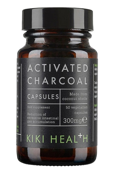 KIKI Health Activated Charcoal, 300mg - 50 vcaps