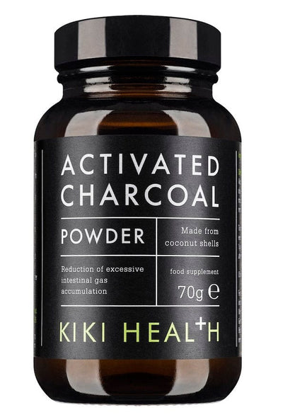 KIKI Health Health and Wellbeing Activated Charcoal, Powder - 70 grams