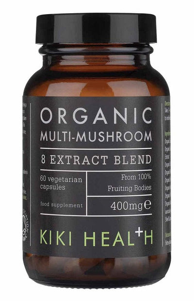 KIKI Health Multi-Mushroom Blend Organic, 400mg - 60 vcaps