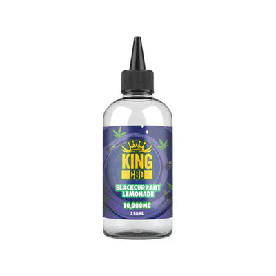 King CBD CBD Products Blackcurrant Lemonade King CBD 10,000mg CBD E-liquid 250ml (BUY 1 GET 1 FREE)