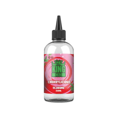 King CBD CBD Products Cherrylicious King CBD 15,000mg CBD E-liquid 250ml (BUY 1 GET 1 FREE)