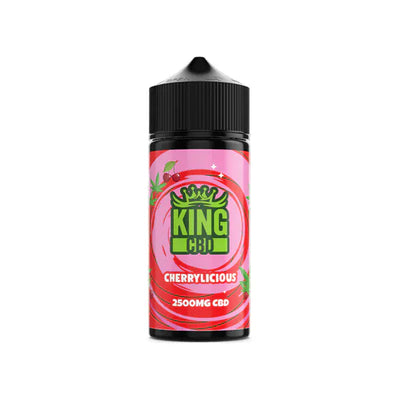 King CBD CBD Products Cherrylicious King CBD 2500mg CBD E-liquid 120ml (BUY 1 GET 1 FREE)