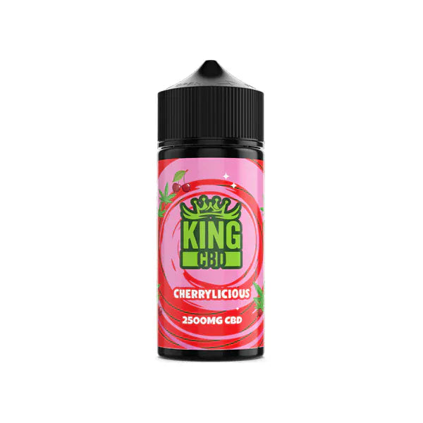 King CBD CBD Products Cherrylicious King CBD 2500mg CBD E-liquid 120ml (BUY 1 GET 1 FREE)