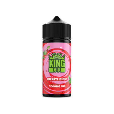 King CBD CBD Products Cherrylicious King CBD 7000mg CBD E-liquid 120ml (BUY 1 GET 1 FREE)