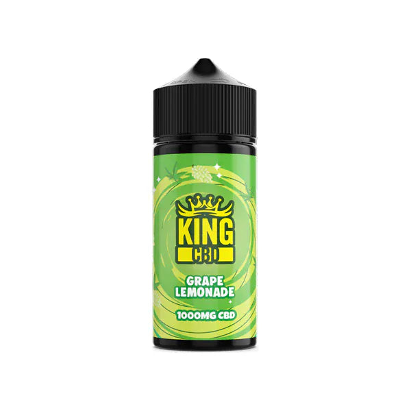 King CBD CBD Products Grape Lemonade King CBD 1000mg CBD E-liquid 120ml (80VG/20PG) (BUY 1 GET 1 FREE)