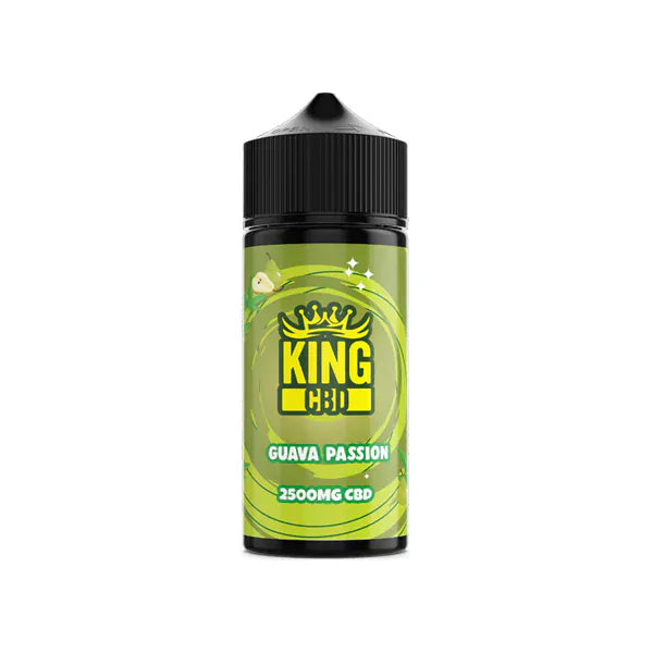 King CBD CBD Products Guava Passion King CBD 2500mg CBD E-liquid 120ml (BUY 1 GET 1 FREE)