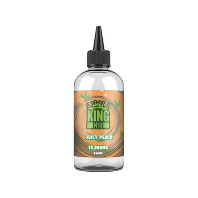 King CBD CBD Products Juicy Peach King CBD 15,000mg CBD E-liquid 250ml (BUY 1 GET 1 FREE)