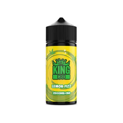 King CBD CBD Products Lemon Fizz King CBD 2500mg CBD E-liquid 120ml (BUY 1 GET 1 FREE)