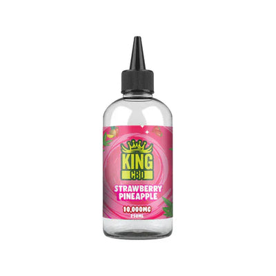 King CBD CBD Products Strawberry Pineapple King CBD 10,000mg CBD E-liquid 250ml (BUY 1 GET 1 FREE)