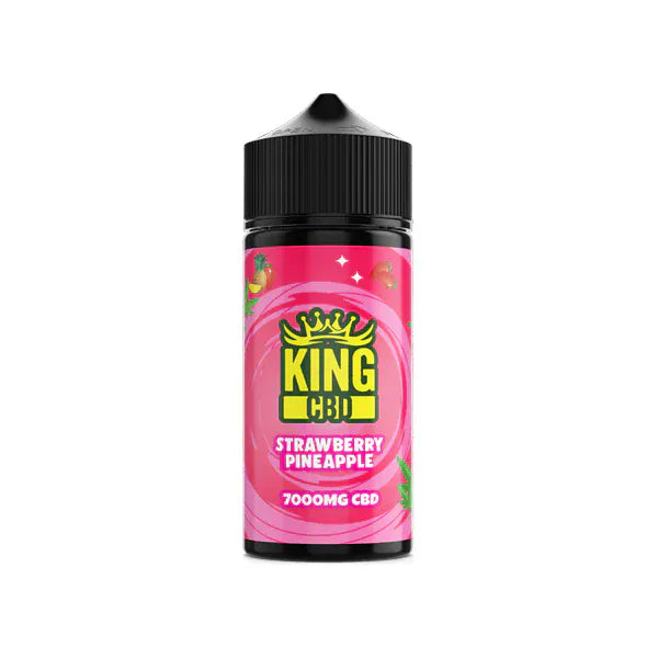 King CBD CBD Products Strawberry Pineapple King CBD 7000mg CBD E-liquid 120ml (BUY 1 GET 1 FREE)