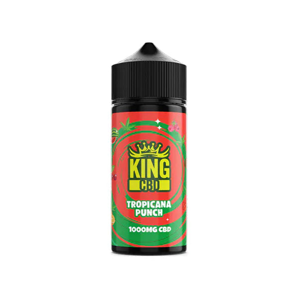 King CBD CBD Products Tropicana Punch King CBD 1000mg CBD E-liquid 120ml (80VG/20PG) (BUY 1 GET 1 FREE)