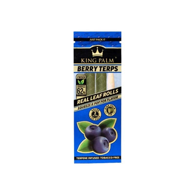King Palm Smoking Products Magic Mint King Palm Flavoured Slim 1.5G Rolls