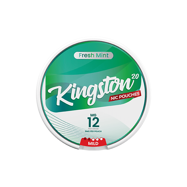 Kingston Smoking Products 12mg Kingston Nicotine Pouches - 20 Pouches