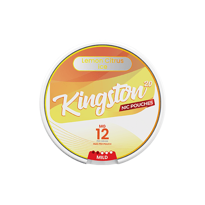 Kingston Smoking Products 12mg Kingston Nicotine Pouches - 20 Pouches