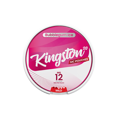 Kingston Smoking Products 12mg Kingston Nicotine Pouches - 20 Pouches