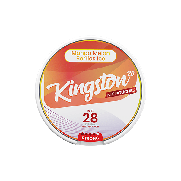 Kingston Smoking Products 28mg Kingston Nicotine Pouches - 20 Pouches