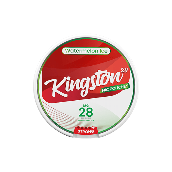 Kingston Smoking Products 28mg Kingston Nicotine Pouches - 20 Pouches