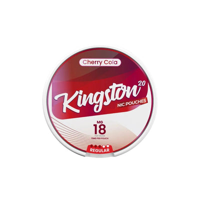 Kingston Smoking Products Cherry Cola 18mg Kingston Nicotine Pouches - 20 Pouches