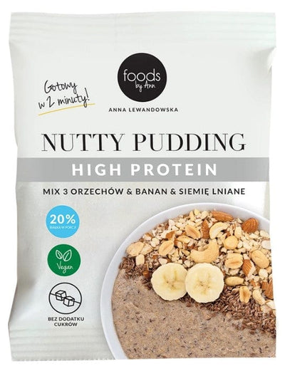 Levann Nutty Pudding, Mix Of 3 Nuts & Banana & Flaxseed - 50g