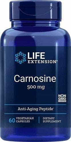 Life Extension Amino Acids and BCAAs Carnosine, 500mg - 60 vcaps