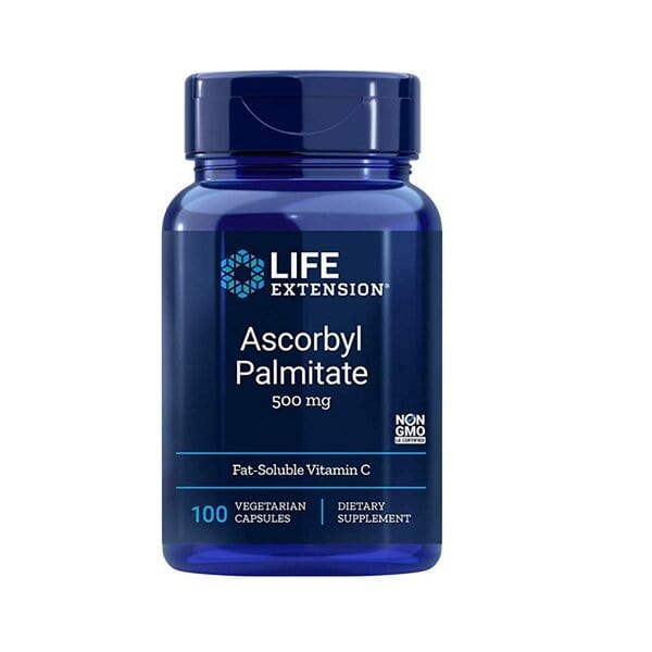 Life Extension Ascorbyl Palmitate, 500mg - 100 vcaps