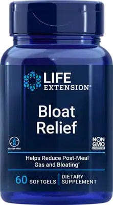 Life Extension Bloat Relief - 60 softgels
