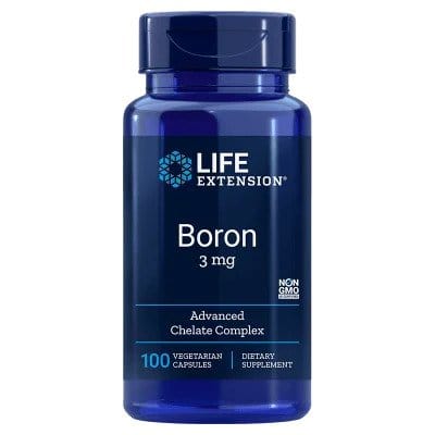 Life Extension Boron, 3mg - 100 vcaps