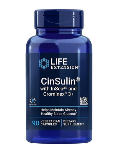 Life Extension CinSulin with InSea2 & Crominex 3+ - 90 vcaps