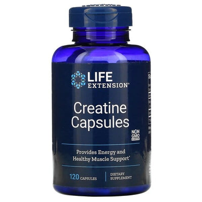 Life Extension Creatine Capsules - 120 caps