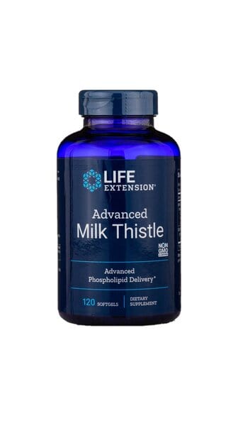 Life Extension Health and Wellbeing Advanced Milk Thistle - 120 softgels